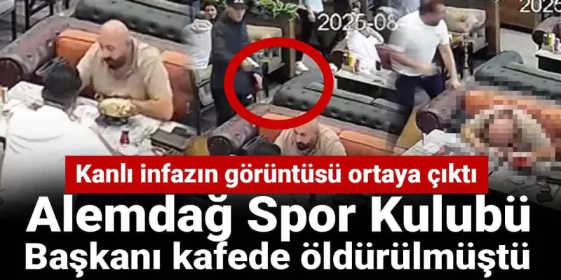 Alemdağ Spor Başkanı Tuncay Meriç'in İnfaz Anı Kamerada!