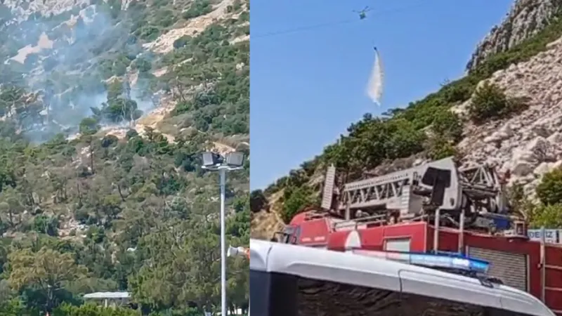 Antalya'da Korkutan Orman Yangını! Alevler Kontrol Altında Mı?