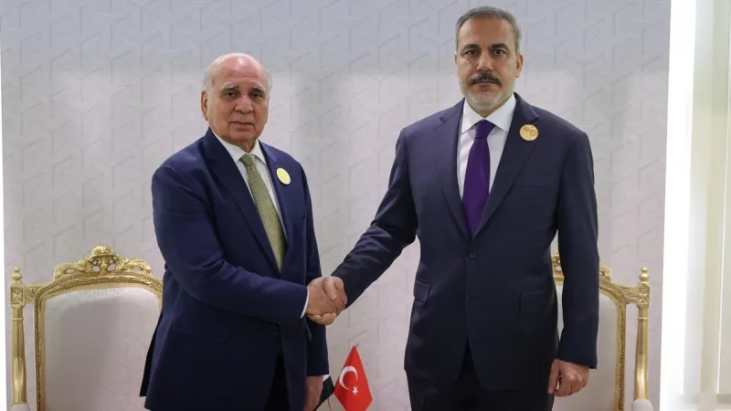 Flaş Haber: Bakan Fidan ve Iraklı Bakan Hüseyin Görüştü!