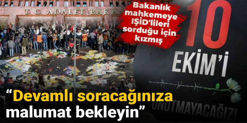 Bakanlık Mahkemeye Kızdı! IŞİD'lileri Sormayın, Bilgi Bekleyin!
