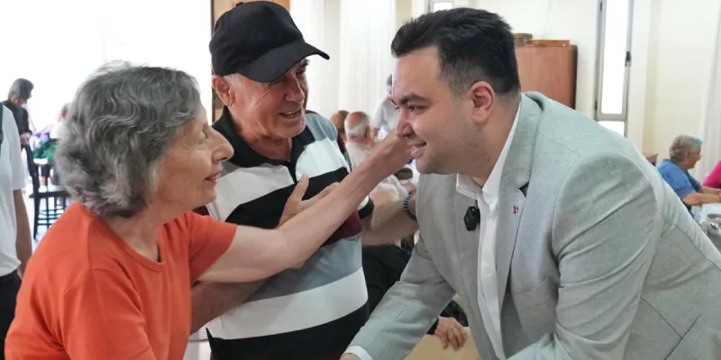 Beşiktaş Belediyesi Başkan Vekili Şişman'dan huzurevi ziyareti