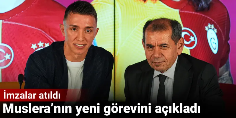 Dursun Özbek Muslera'nın yeni görevini açıkladı: İmzalar atıldı