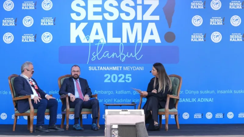 Filistin İçin Sessiz Kalma ortak canlı yayını sürüyor