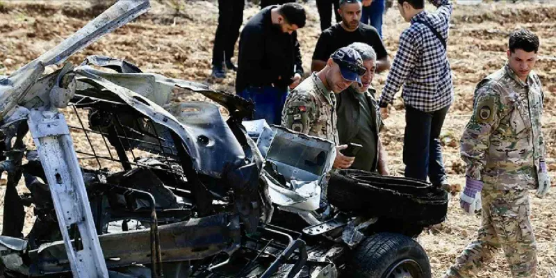 İsrail'den Lübnan'a İHA saldırısı