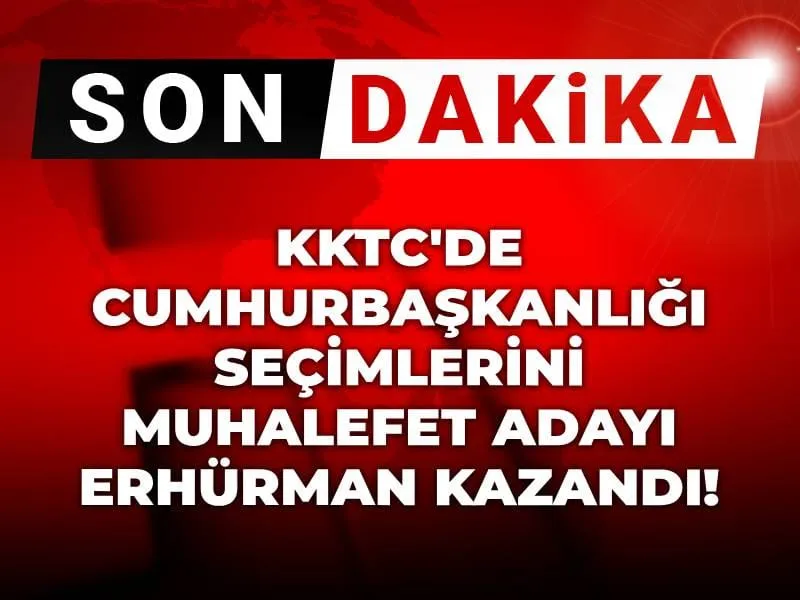 KKTC Seçimlerinde Şok Değişim! Erhürman Tatar'ı Tahtından Etti!