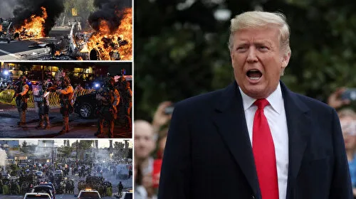 Los Angeles'a asker göndermesini savunan Trump'tan 'isyan yasası' çıkışı