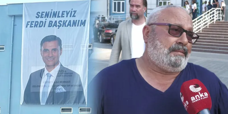 Manisalılar Ferdi Zeyrek için nöbette! Onu gözyaşlarıyla anlattılar