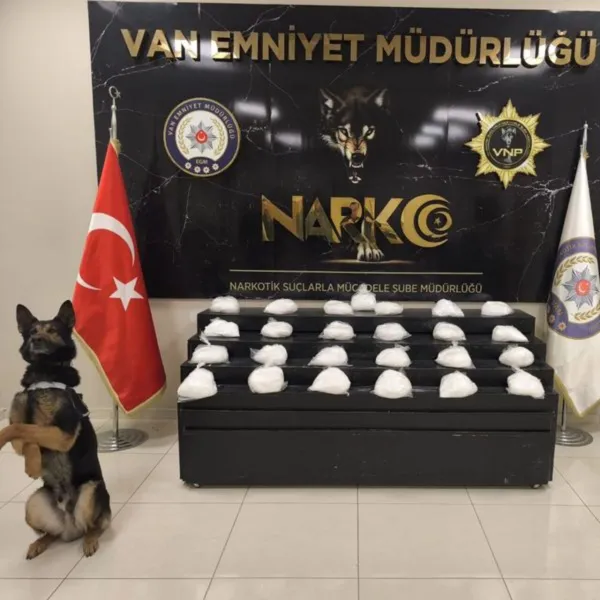 25 kilo 200 gram uyuşturucu ele geçirildi