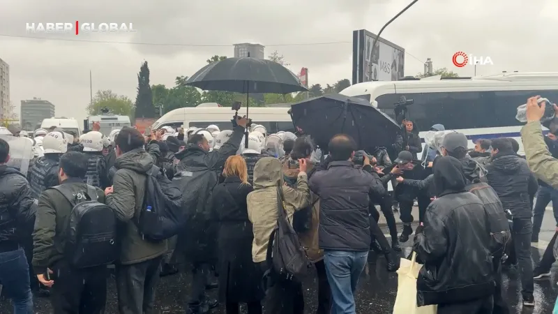 Beşiktaş ve Şişli'den Taksim'e izinsiz yürümek isteyen gruba müdahale