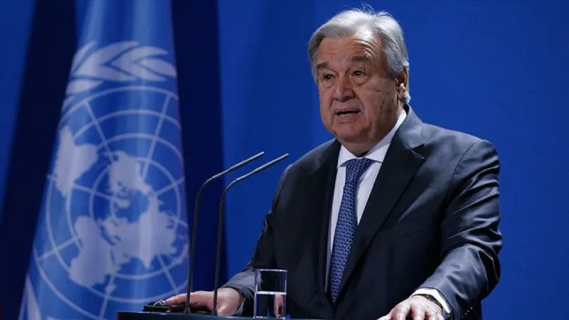BM Genel Sekreteri Guterres'ten Türkiye'ye destek mesajı: "Dayanışma içindeyiz"