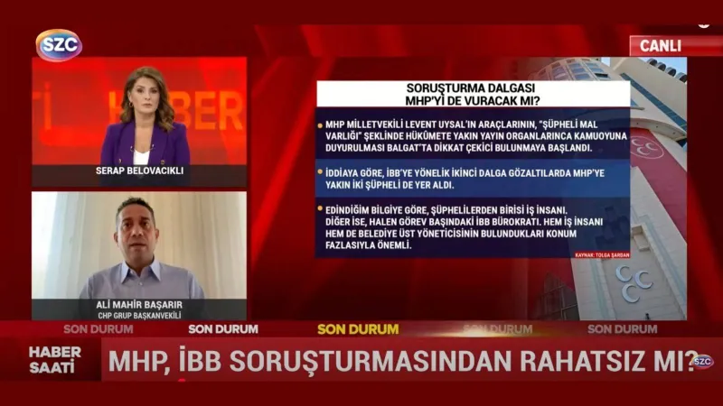 CHP’li Başarır: MHP’den 3 milletvekili istifa etti, iddia altın kaçakçılığı yaptıklarıydı, biri Bolu Milletvekiliydi, koruma verdi, Ali Yerlikaya verdi