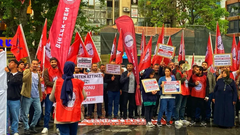 Gaziantep’te 1 Mayıs coşkusu: Emekçiler birlik ve dayanışma için meydanlarda!