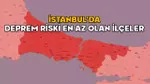 İSTANBUL’DA DEPREM RİSKİ EN AZ OLAN İLÇELER || İstanbul deprem haritasına göre yüksek riskli ve düşük riskli ilçeler