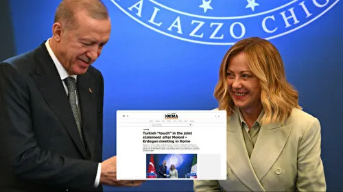Meloni-Erdoğan görüşmesi Yunan medyasında: Avrupa'nın kapılarını açıyor