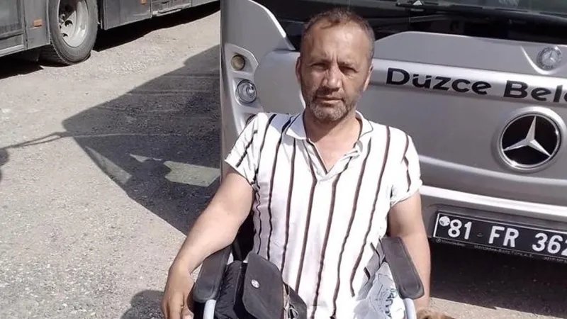 Otomobilin çarptığı engelli birey yaşamını yitirdi