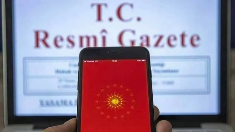 Resmî Gazete'de bugün (16 Haziran 2025 Resmî Gazete kararları)
