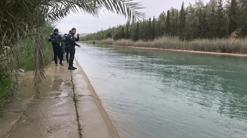 Şanlıurfa’da 1'i çocuk 2 kişi, sulama kanalında kayboldu