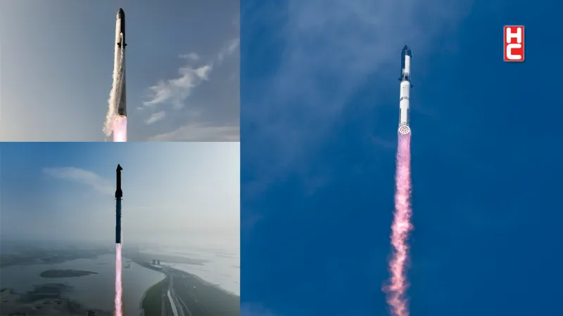 Starship'in 9'uncu test uçuşu başarısız oldu...