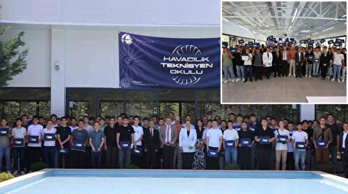 TEI Havacılık Teknisyen Okulu'nun ikinci sezonu başarıyla tamamlandı