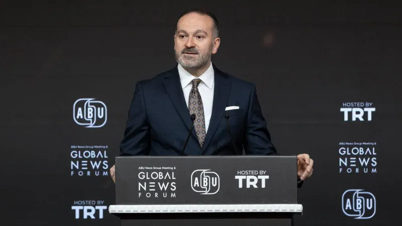TRT Genel Müdürü Mehmet Zahid Sobacı, Küresel Haber Forumu'nda konuştu